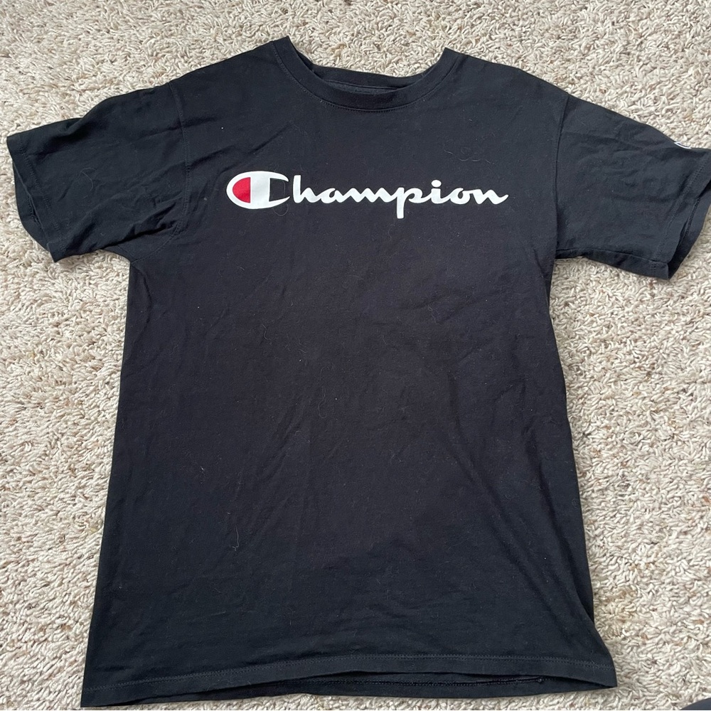 champion t-shirt size small!